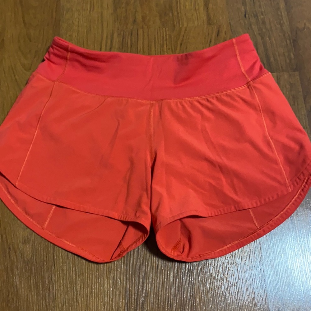 Lulu lemon speed up short 4” updated fit